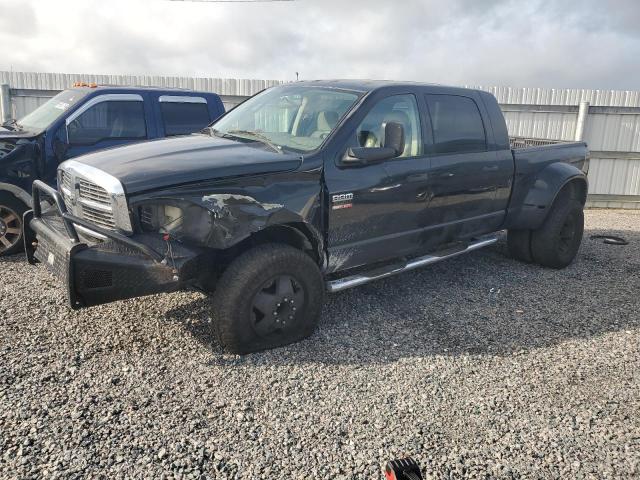 DODGE RAM 3500 2008 black  diesel 3D7MX49A08G157671 photo #3