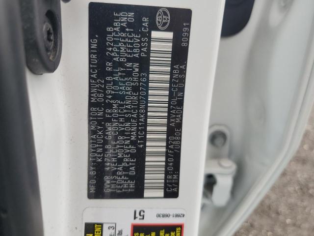 2022 TOYOTA CAMRY LE - 4T1C11AK8NU707763