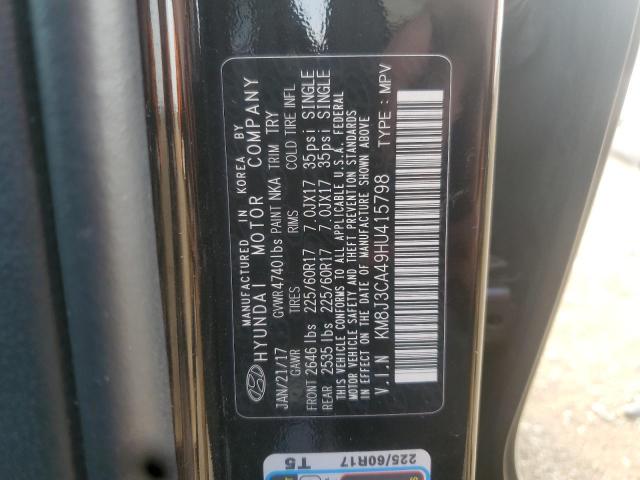 2017 HYUNDAI TUCSON LIM - KM8J3CA49HU415798