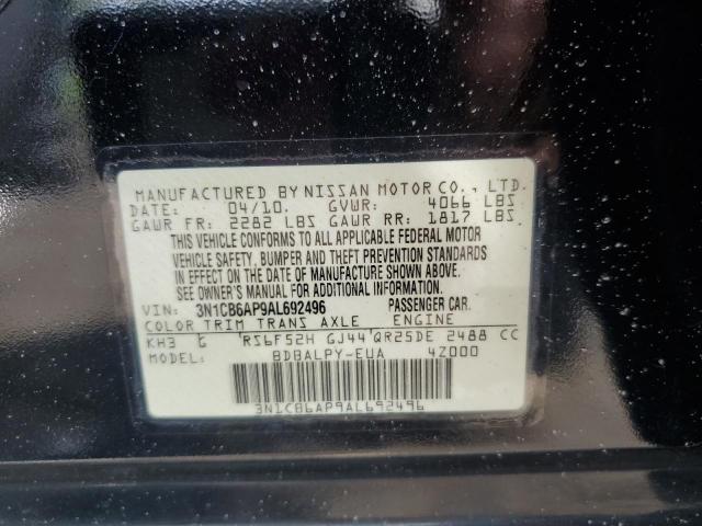 2010 NISSAN SENTRA SE- - 3N1CB6AP9AL692496