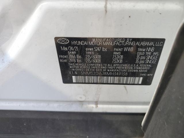 2021 HYUNDAI SANTA FE S - 5NMS2DAJ8MH349138