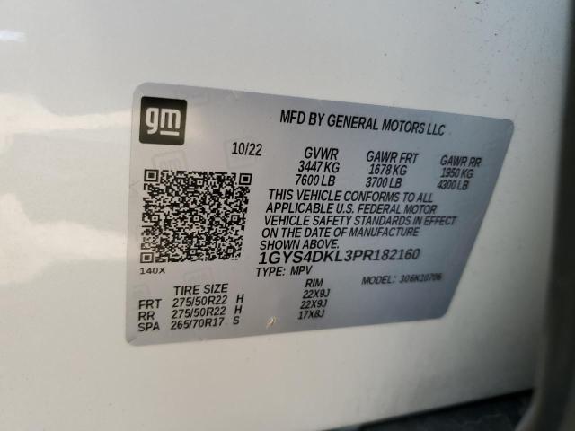 2023 CADILLAC ESCALADE P 1GYS4DKL3PR182160