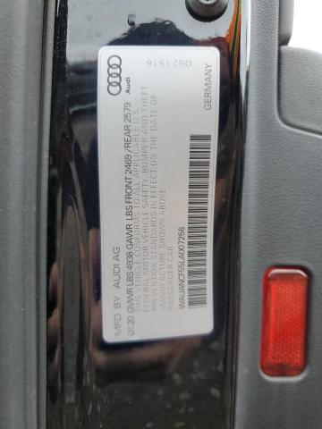 2020 AUDI A5 PREMIUM WAUANCF55LA007256