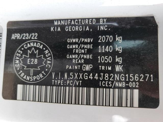 2022 KIA K5 GT - 5XXG44J82NG156271
