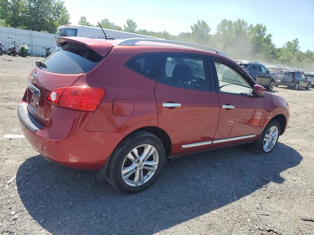 NISSAN ROGUE S 2013 red  gas JN8AS5MV8DW123179 photo #4