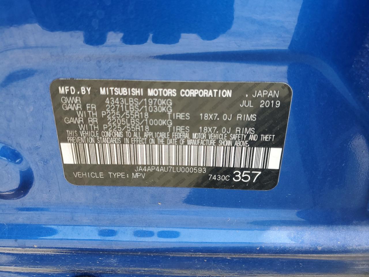 MITSUBISHI OUTLANDER SE