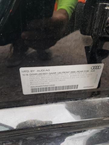 2017 AUDI A8 L QUATT - WAU44AFD7HN010560