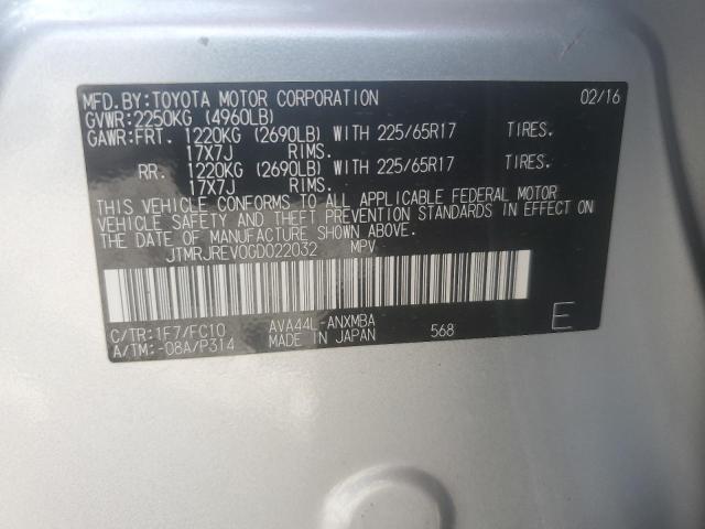 2016 TOYOTA RAV4 HV XL JTMRJREV0GD022032