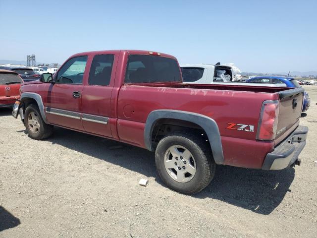 CHEVROLET SILVERADO 2005 burgundy  gas 2GCEK19B551290872 photo #3
