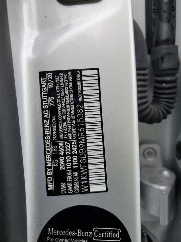 2021 MERCEDES-BENZ C300 W1KWF8DB9MR615382
