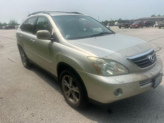 LEXUS RX 400 2006 gold 4dr spor hybrid engine JTJHW31U660013619 photo #1