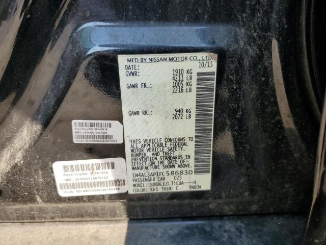 2015 NISSAN ALTIMA 2.5 - 1N4AL3AP1FC586830