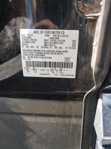 2020 LINCOLN AVIATOR BL 5LM5J9XC7LGL27748