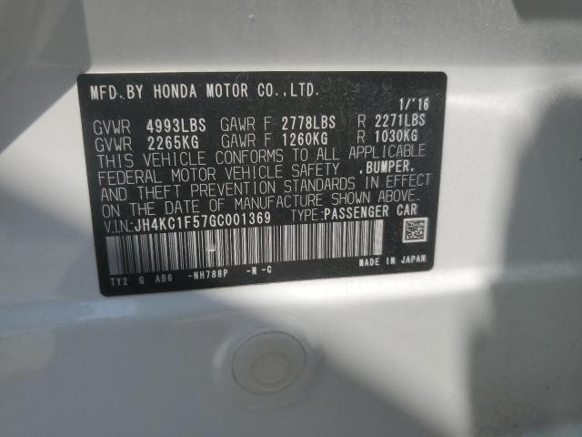 2016 ACURA RLX TECH JH4KC1F57GC001369