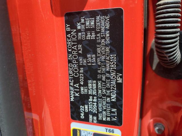 2022 KIA SOUL LX - KNDJ23AU5N7185131