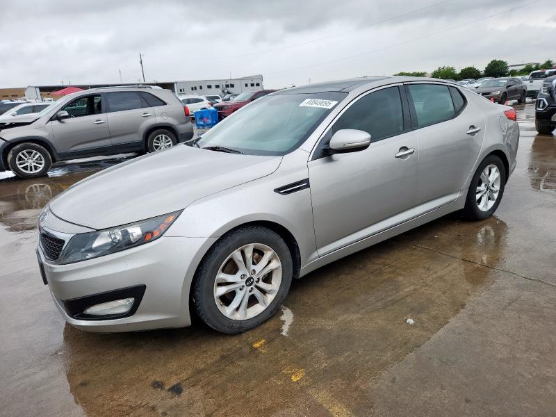 KIA OPTIMA EX 2011 silver sedan 4d gas KNAGN4A7XB5098895 photo #1