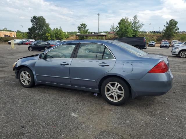 HONDA ACCORD EX 2007 blue  gas 1HGCM56747A181614 photo #3