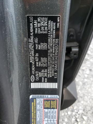 2022 HYUNDAI TUCSON SEL - 5NMJB3AE9NH057198