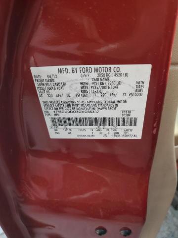 2012 FORD ESCAPE XLT #3304765960