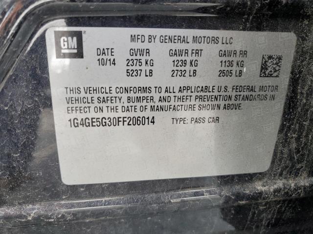 2015 BUICK LACROSSE P 1G4GE5G30FF206014