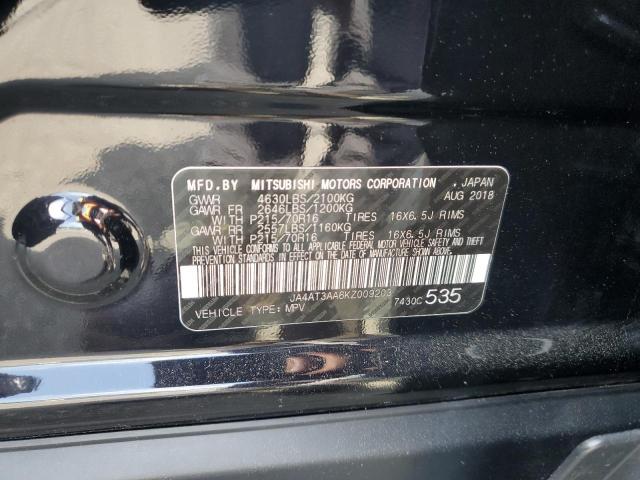 2019 MITSUBISHI ECLIPSE CR JA4AT3AA6KZ009203