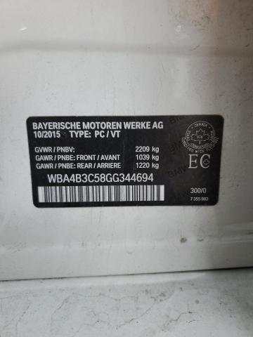 2016 BMW 435 XI GRA WBA4B3C58GG344694