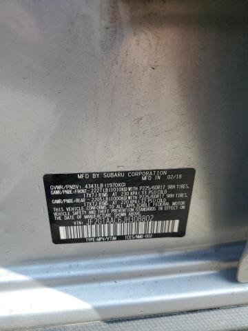 2018 SUBARU CROSSTREK - JF2GTAAC6JH308802