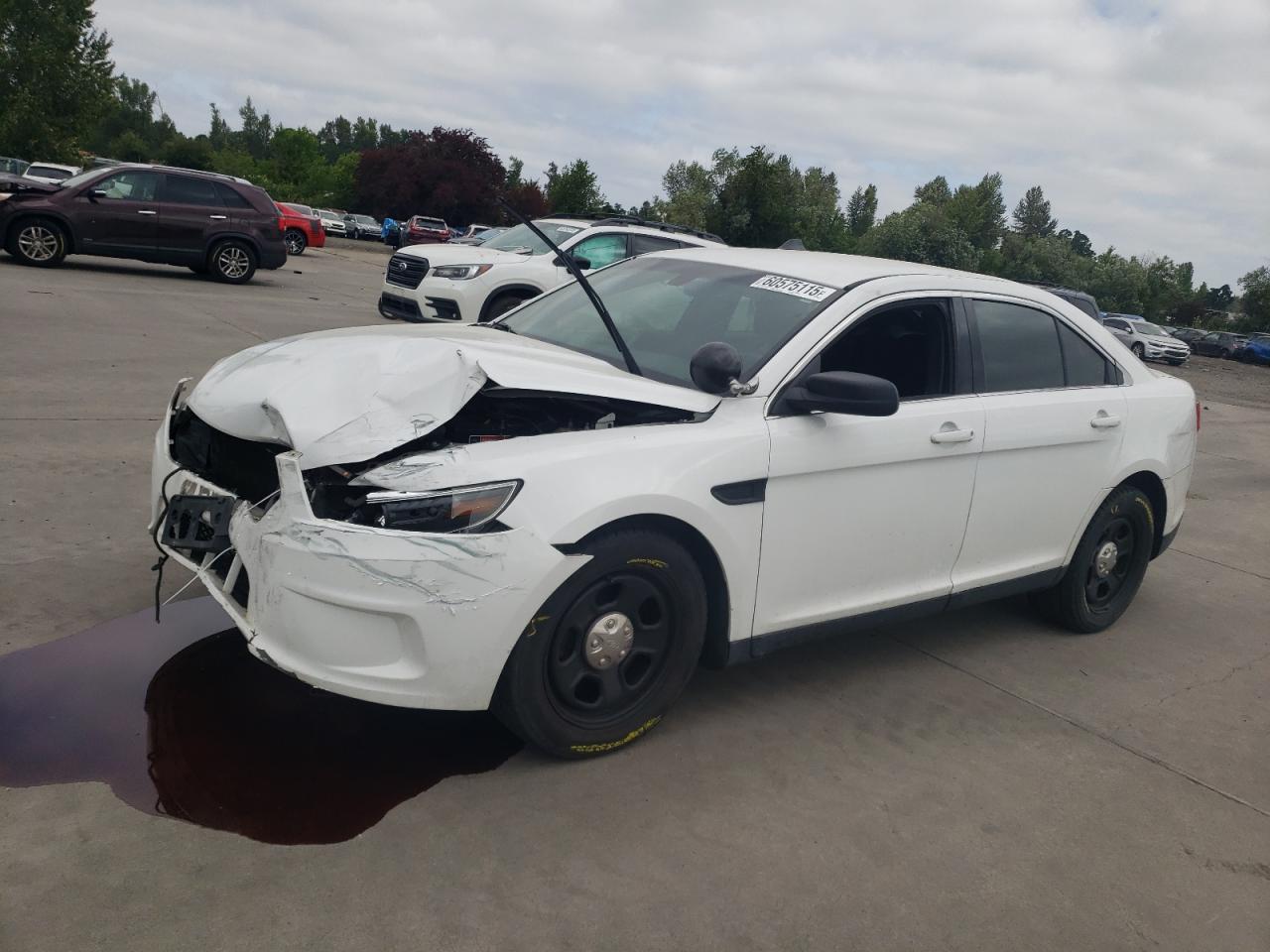 Lot #3267073704 2015 FORD TAURUS POL