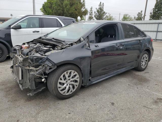 TOYOTA COROLLA LE 2020 black  gas JTDEPRAE0LJ045664 photo #1