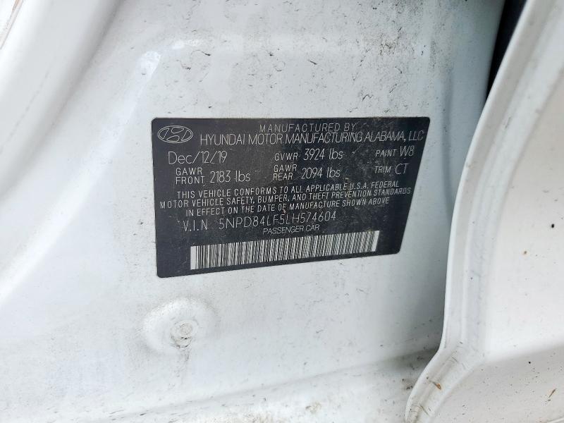 2020 HYUNDAI ELANTRA SE - 5NPD84LF5LH574604