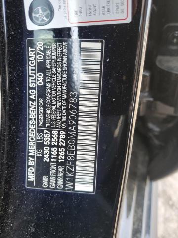 2021 MERCEDES-BENZ E 350 4MAT W1KZF8EB0MA906783