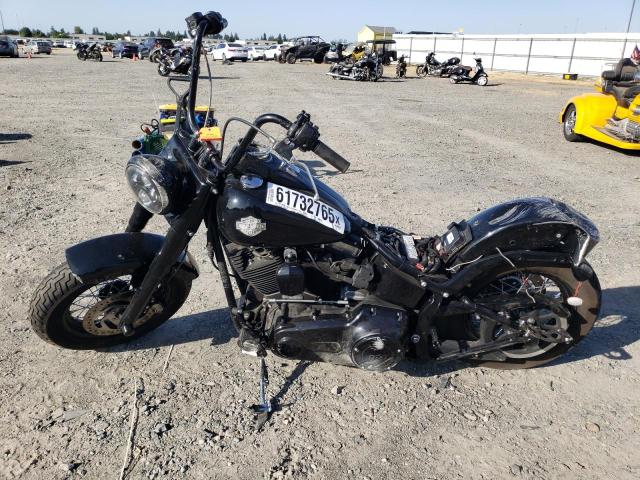HARLEY-DAVIDSON FLS SOFTAI 2017 black  gas 1HD1JRV35HB040078 photo #4