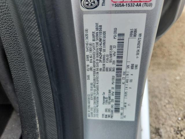2018 FORD FIESTA SE 3FADP4BJ4JM115568