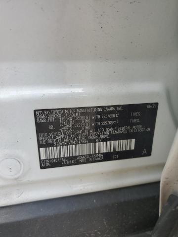 2021 TOYOTA RAV4 XLE - 2T3W1RFV8MC147894