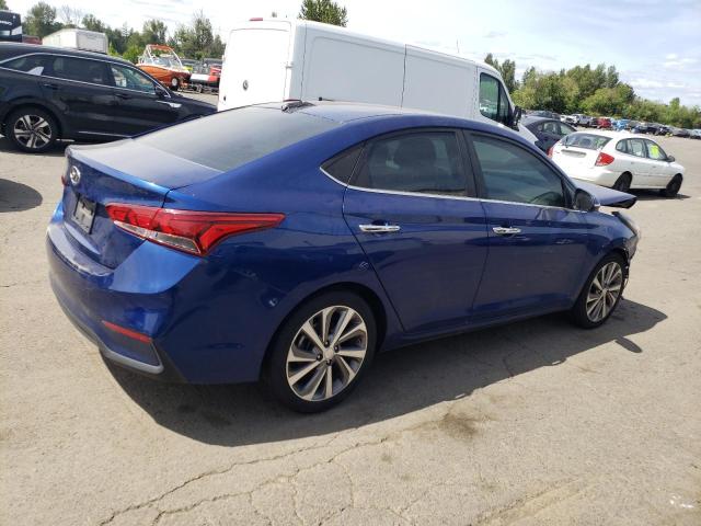 HYUNDAI ACCENT LIM 2021 blue  gas 3KPC34A65ME138225 photo #4