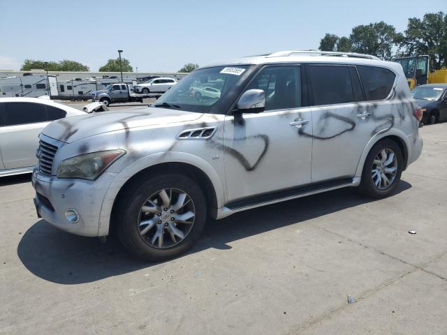 INFINITI QX80 2014 gray  gas JN8AZ2NC3E9351193 photo #1