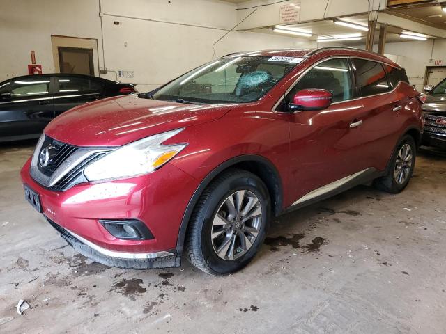 Vin: 5n1az2mh9hn117477, lot: 58295995, nissan murano s 2017 img_1