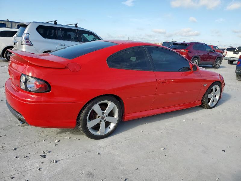 PONTIAC GTO 2006 red  gas 6G2VX12U16L554623 photo #4