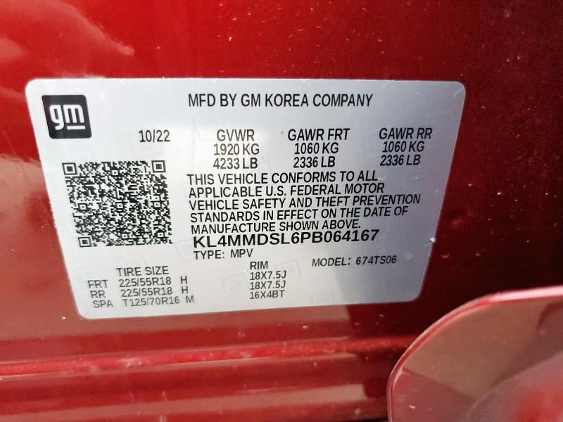2023 BUICK ENCORE GX - KL4MMDSL6PB064167