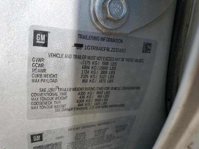 2020 GMC SIERRA K15 1GTR9AEF6LZ233493