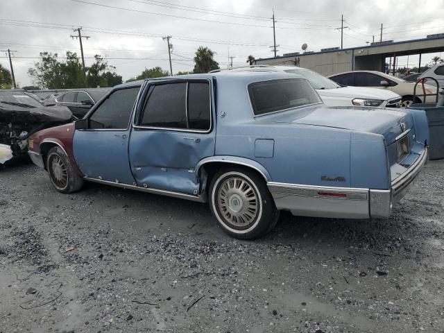 CADILLAC DEVILLE 1992 blue  gas 1G6CD53BXN4272974 photo #3