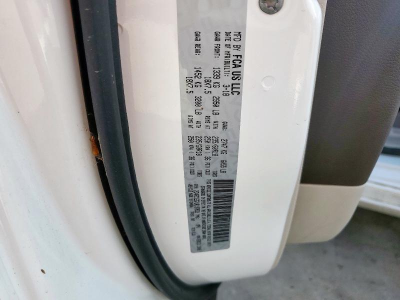 2018 CHRYSLER PACIFICA T 2C4RC1EG7JR197833