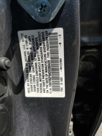 19xfb2f94de060429 - 2013 Honda civic exl - #60214105