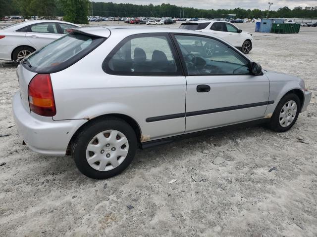 HONDA CIVIC DX 1998 silver hatchbac gas 2HGEJ644XWH120512 photo #4
