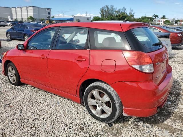 TOYOTA COROLLA MA 2004 red hatchbac gas 2T1KR32EX4C249197 photo #3