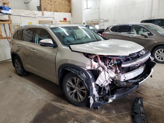 Vin: 5tdjkrfh1fs216851, lot: 59731755, toyota highlander xle 20154