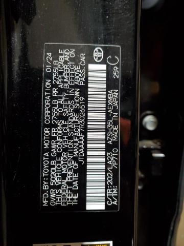 2024 TOYOTA CROWN XLE JTDAAAAF7R3026519