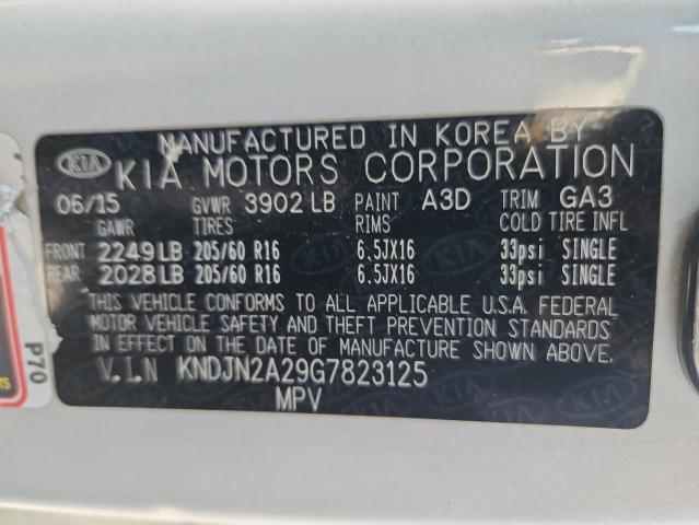 2016 KIA SOUL - KNDJN2A29G7823125