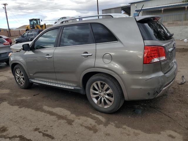 KIA SORENTO SX 2013 gray  gas 5XYKWDA25DG367846 photo #3