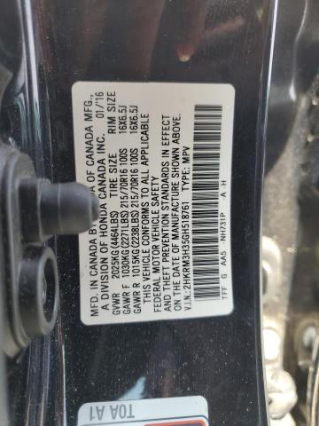 2016 HONDA CR-V LX 2HKRM3H35GH518761